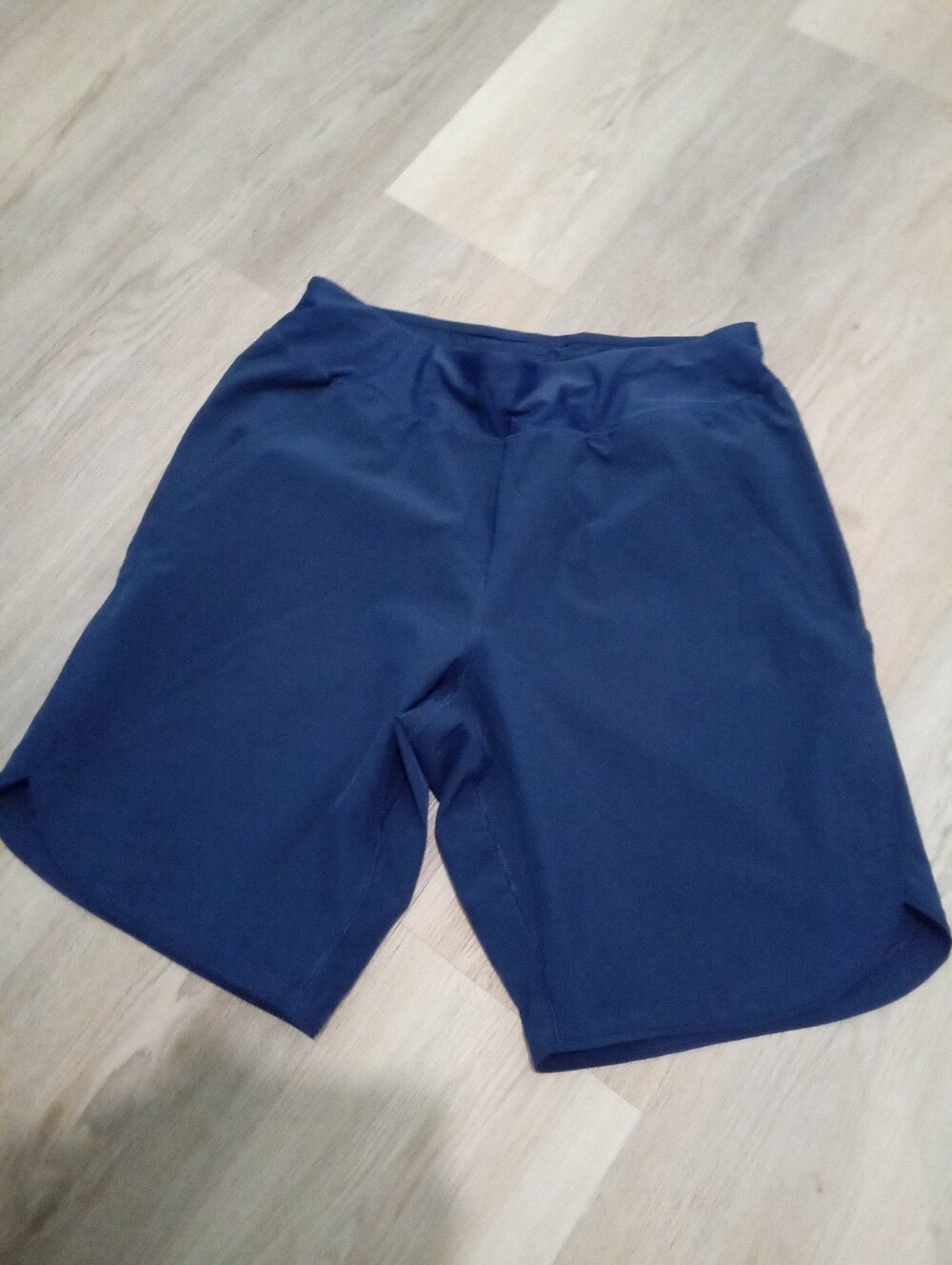 Lands' End Size 8 Navy Bermuda Athletic/Swim Shorts